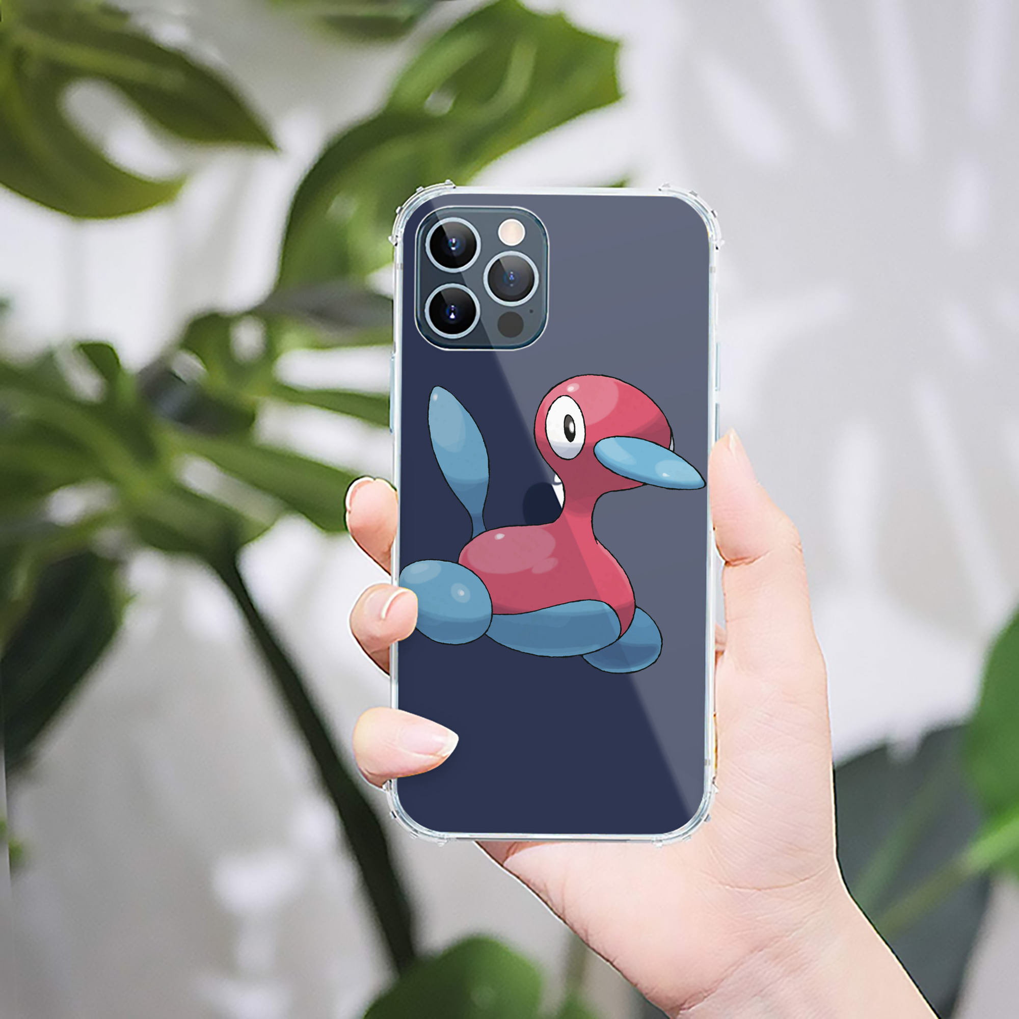 （画像用） ポケットモンスター Pokémon 【iPhone 12シリーズ対応】透明スマホケース（クリアソフトケース）